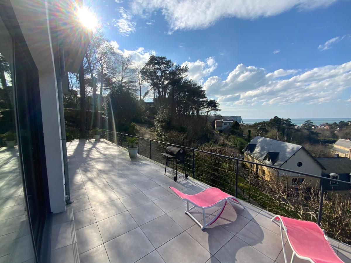 Villa Panorama, Vue Mer Et Falaises D Exception Etretat Exterior photo