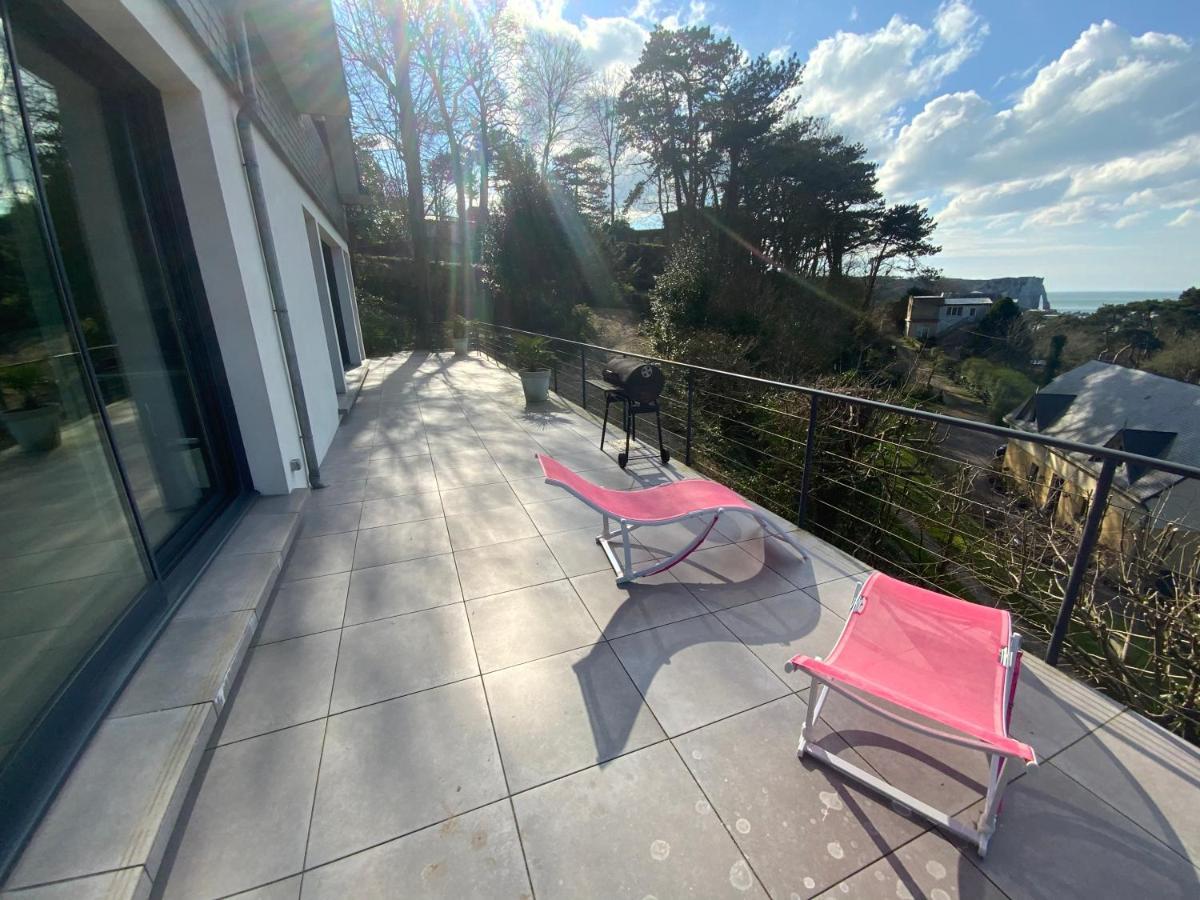 Villa Panorama, Vue Mer Et Falaises D Exception Etretat Exterior photo