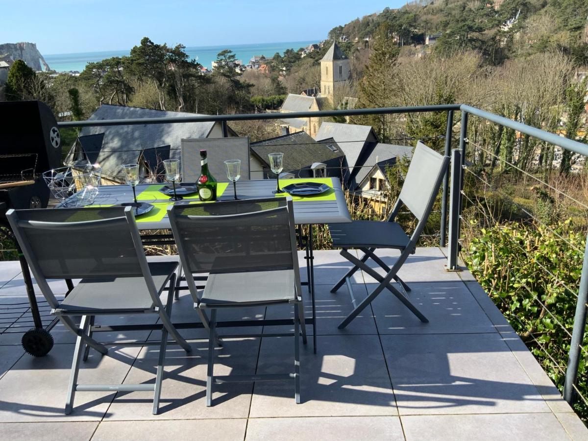 Villa Panorama, Vue Mer Et Falaises D Exception Etretat Exterior photo